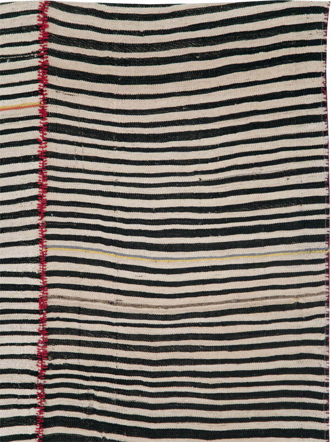 Vintage Persian Flatweave, No.28541 - Staging