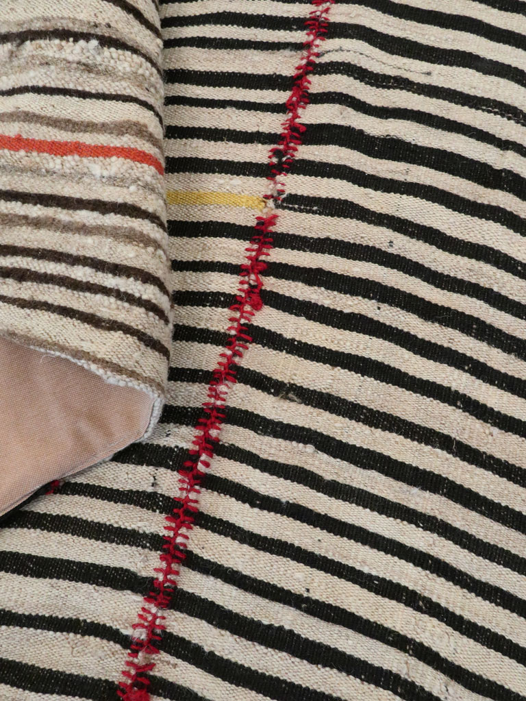 Vintage Persian Flatweave, No.28541 - Staging