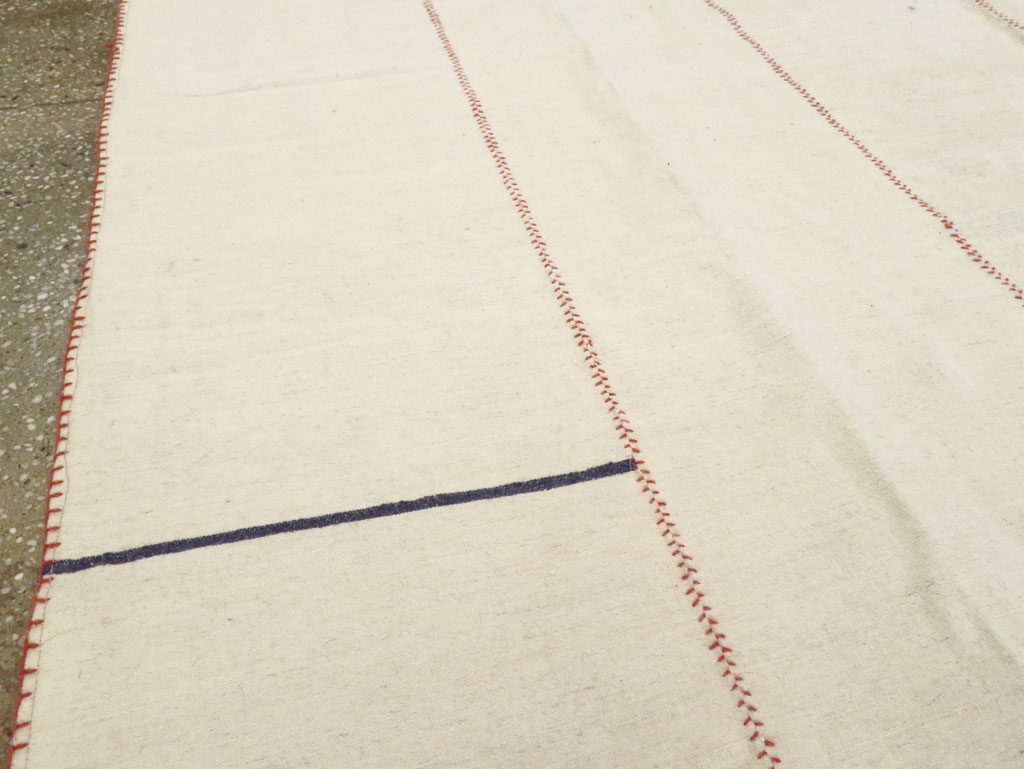 Modern Persian Flatweave Kilim, No.28544 - Staging