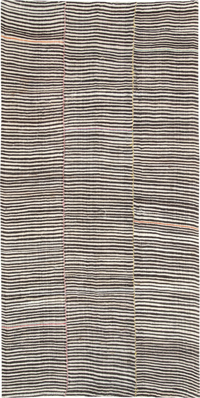 Vintage Persian Flatweave, No.28546 - Staging