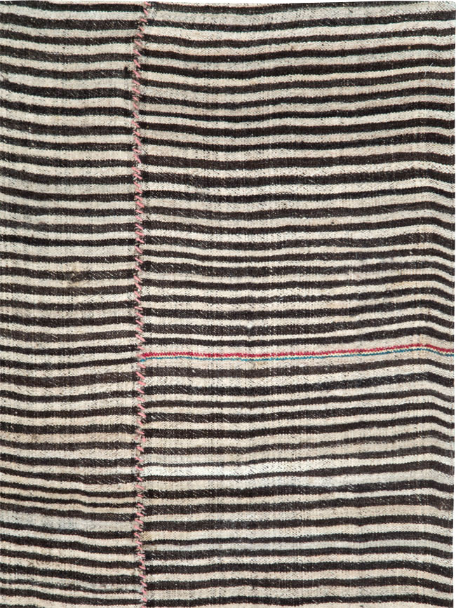 Vintage Persian Flatweave, No.28546 - Staging
