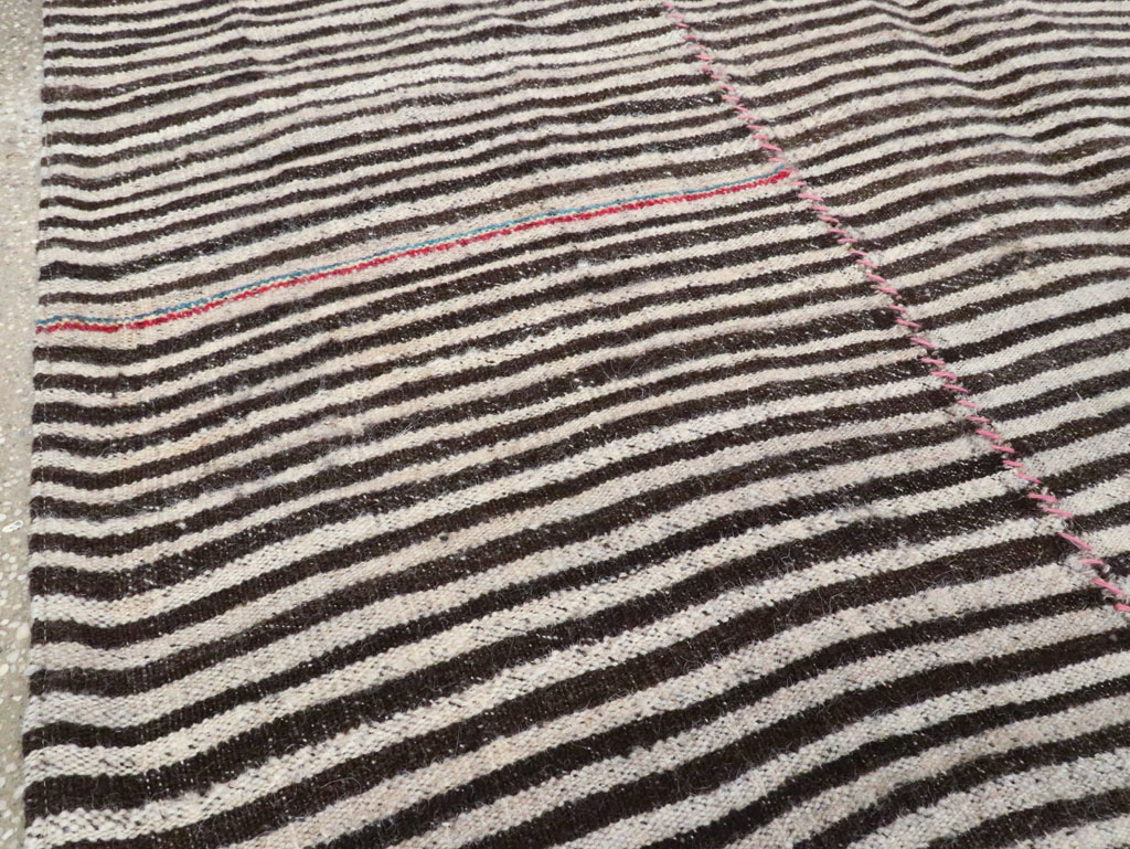 Vintage Persian Flatweave, No.28546 - Staging