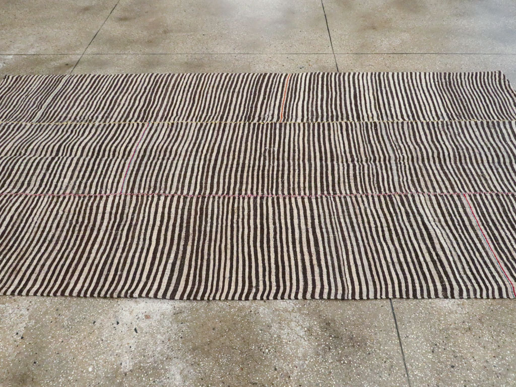 Vintage Persian Flatweave, No.28546 - Staging