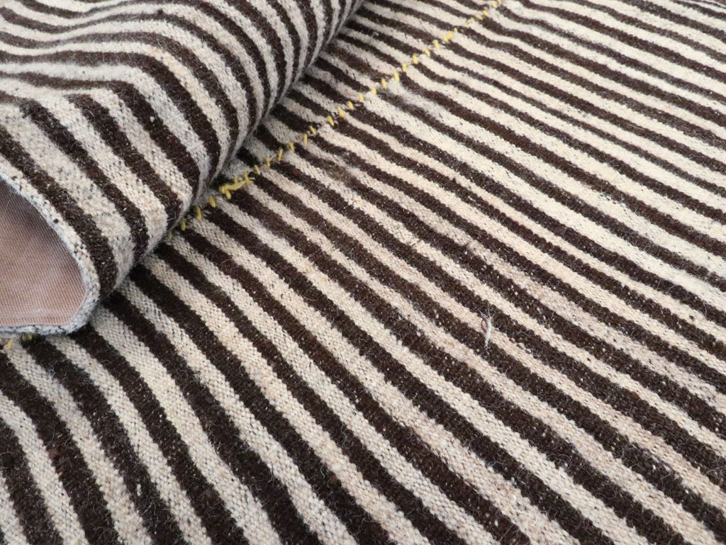 Vintage Persian Flatweave, No.28546 - Staging