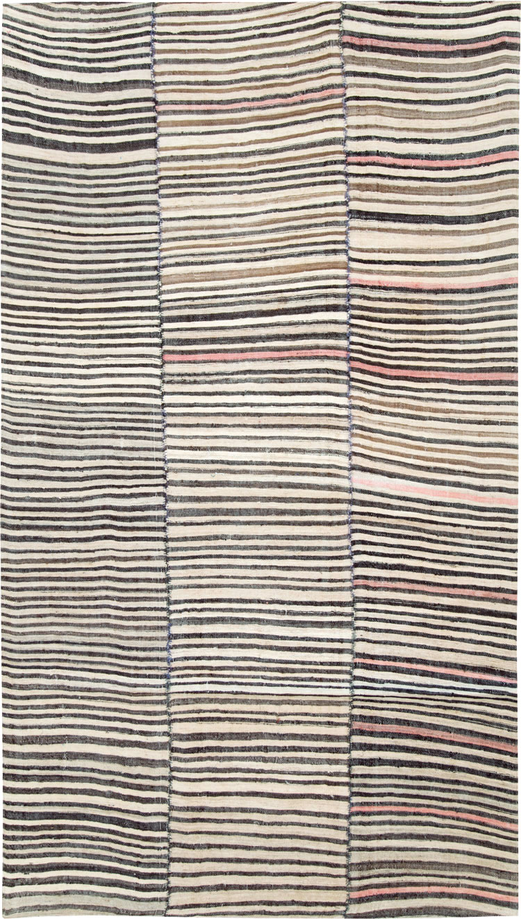 Vintage Persian Flatweave, No.28547 - Staging