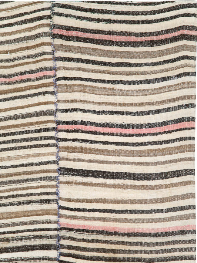 Vintage Persian Flatweave, No.28547 - Staging