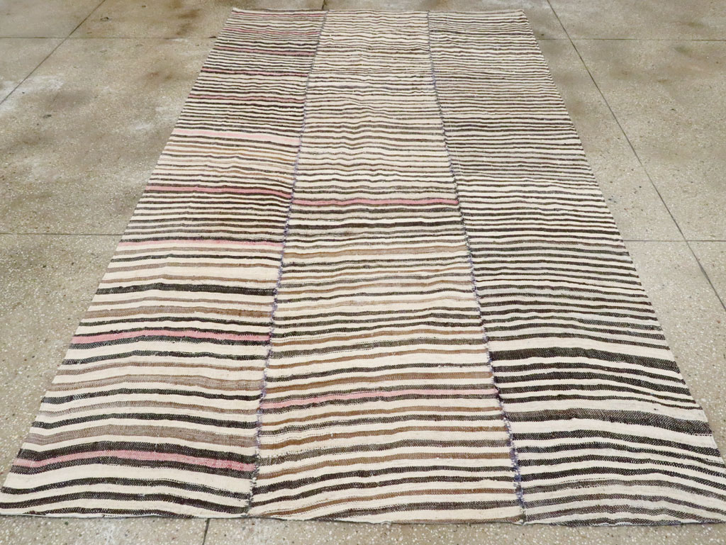 Vintage Persian Flatweave, No.28547 - Staging