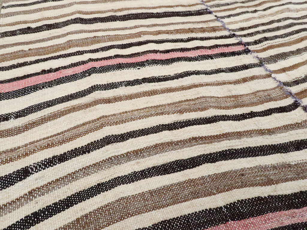 Vintage Persian Flatweave, No.28547 - Staging