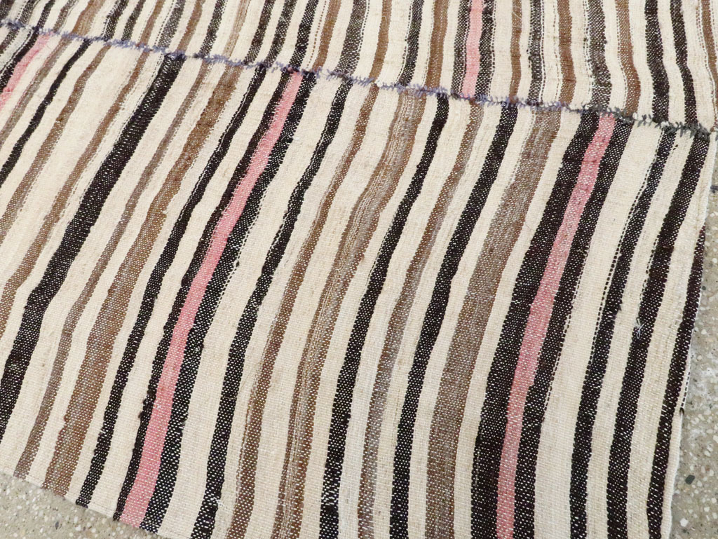 Vintage Persian Flatweave, No.28547 - Staging