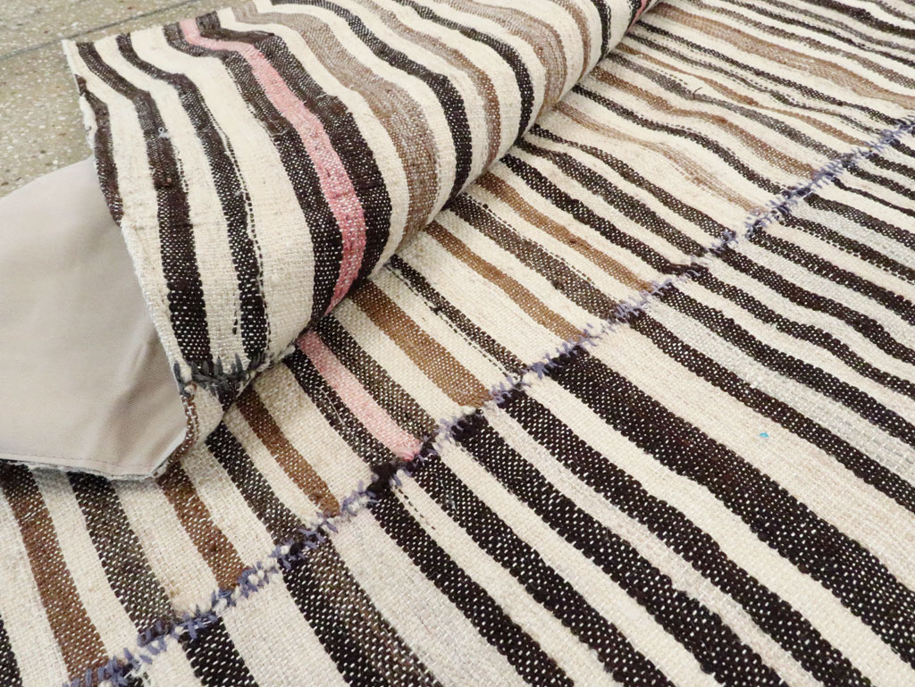 Vintage Persian Flatweave, No.28547 - Staging