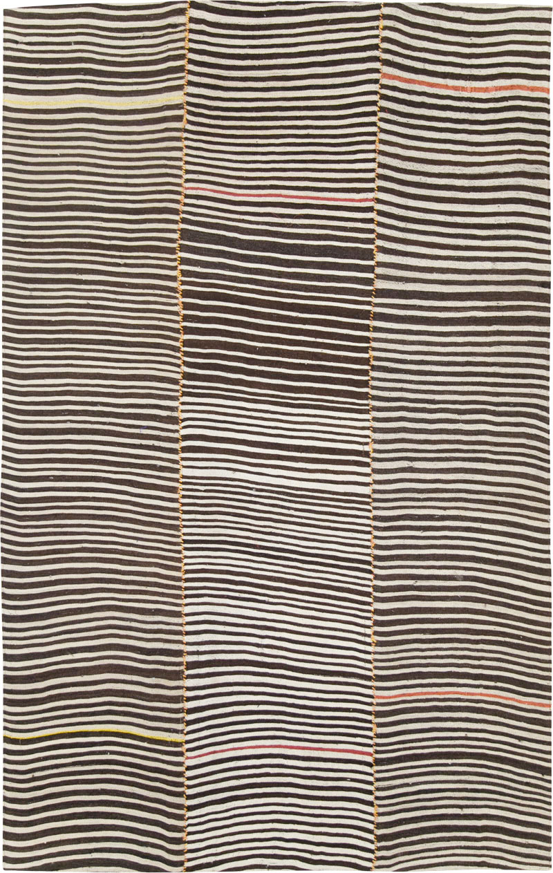 Vintage Persian Flatweave, No.28563 - Staging