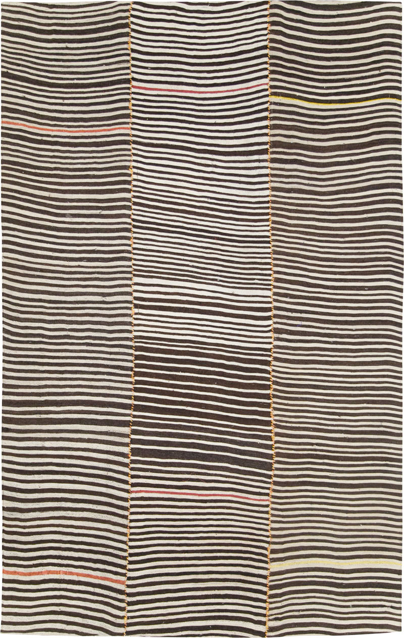 Vintage Persian Flatweave, No.28563 - Staging