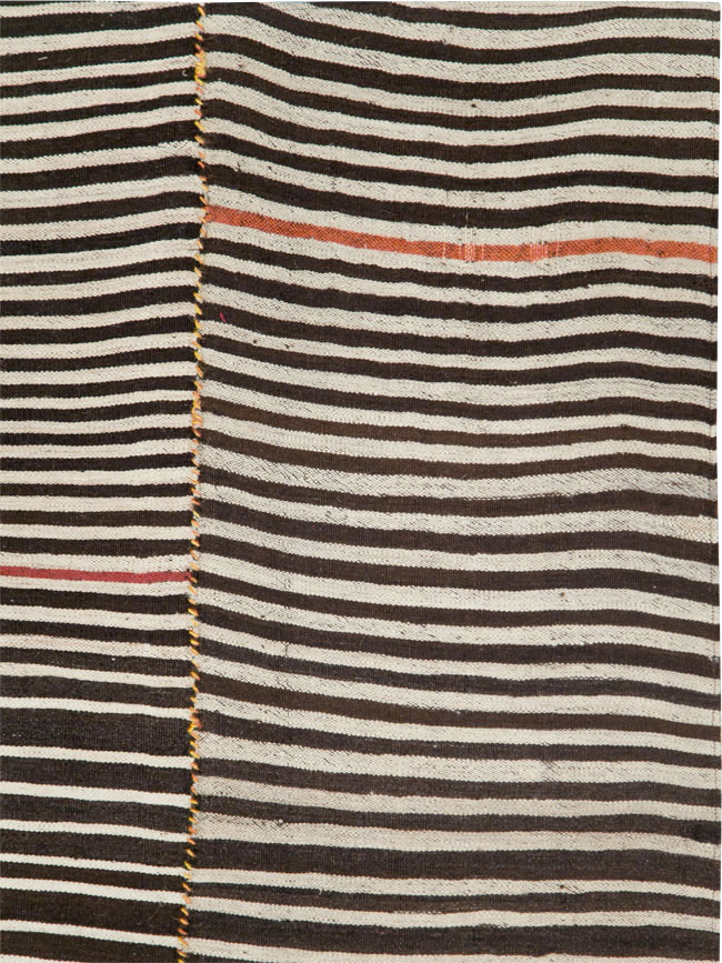 Vintage Persian Flatweave, No.28563 - Staging