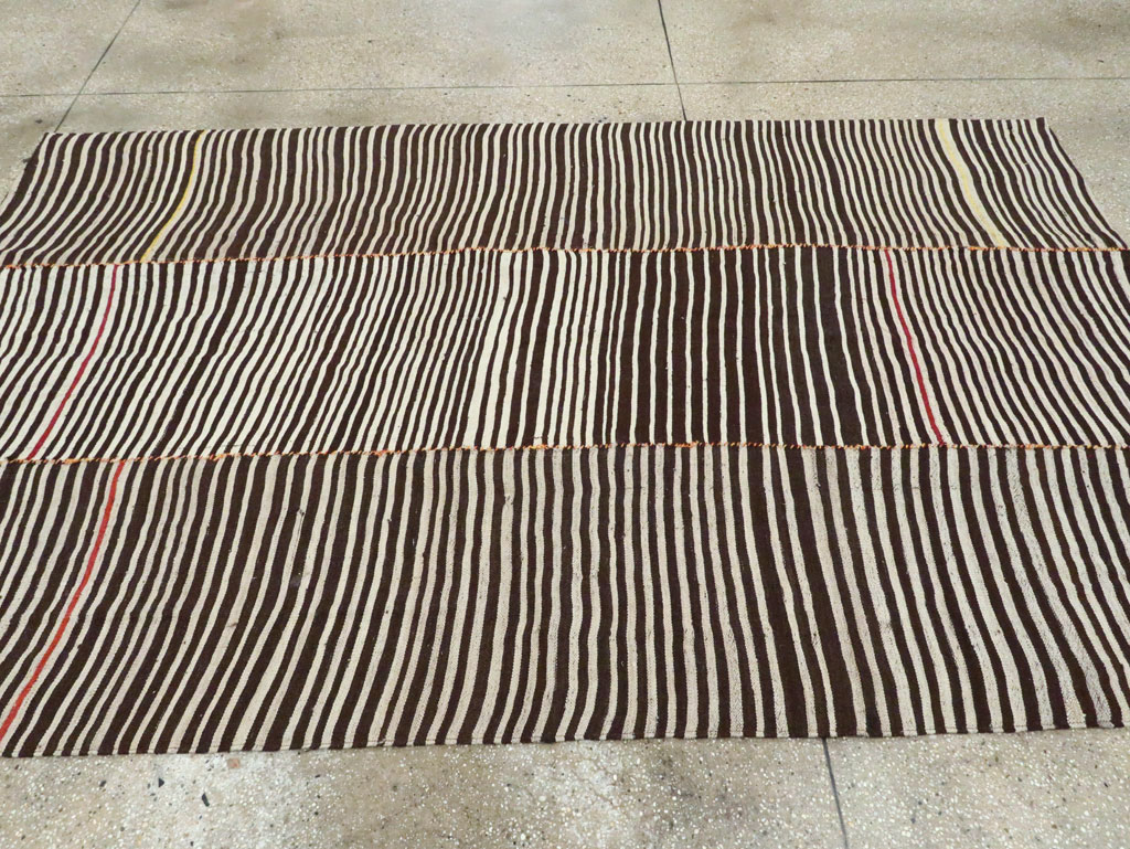 Vintage Persian Flatweave, No.28563 - Staging
