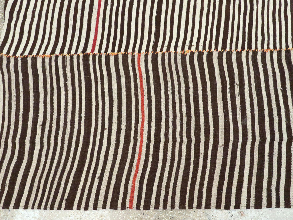 Vintage Persian Flatweave, No.28563 - Staging