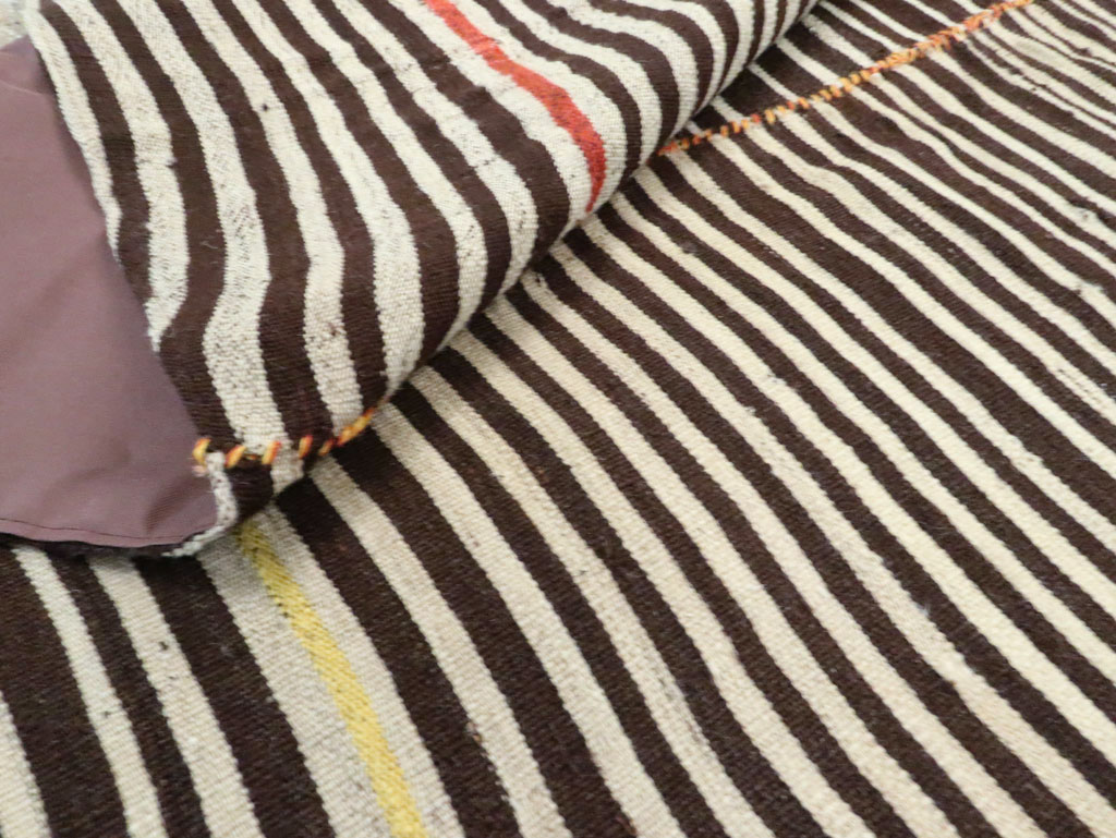 Vintage Persian Flatweave, No.28563 - Staging