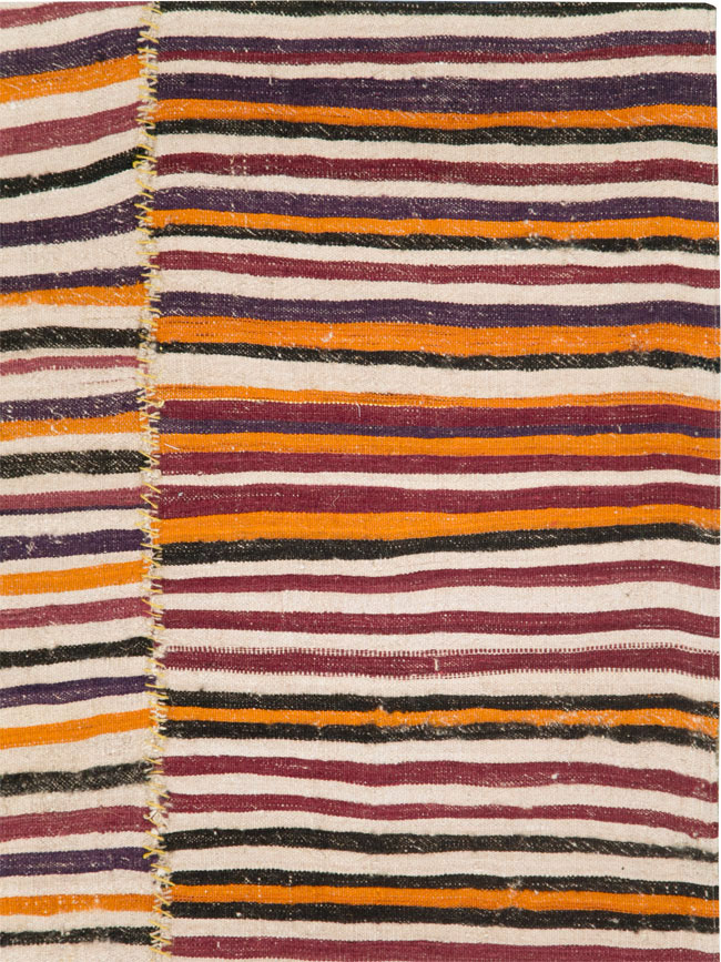 Vintage Persian Flatweave, No.28564 - Staging