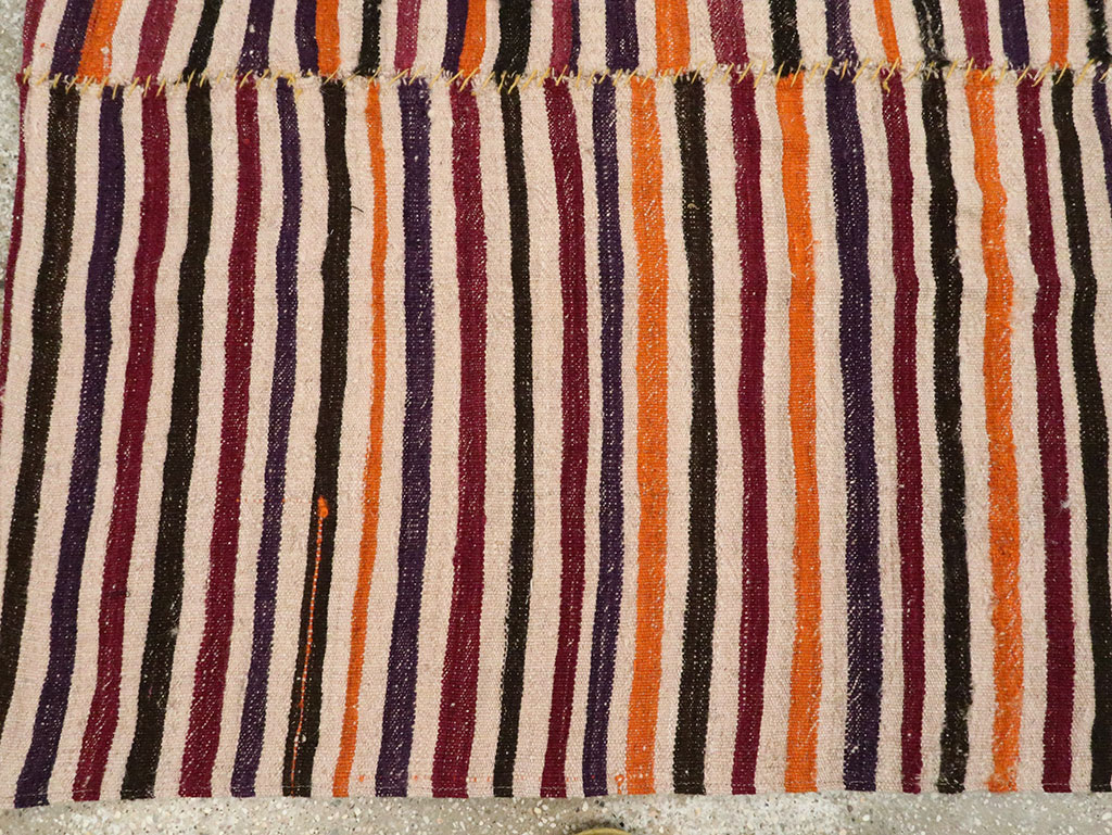 Vintage Persian Flatweave, No.28564 - Staging