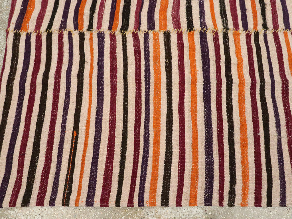 Vintage Persian Flatweave, No.28564 - Staging