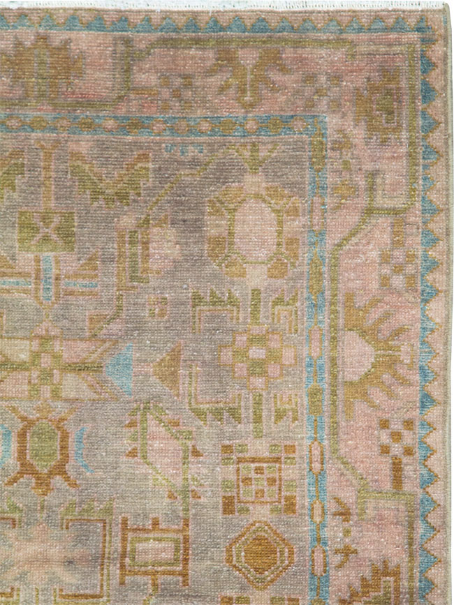 Vintage Persian Malayer Rug, No.28571 - Staging