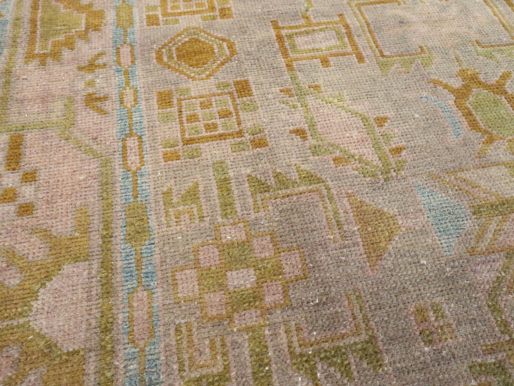 Vintage Persian Malayer Rug, No.28571 - Staging