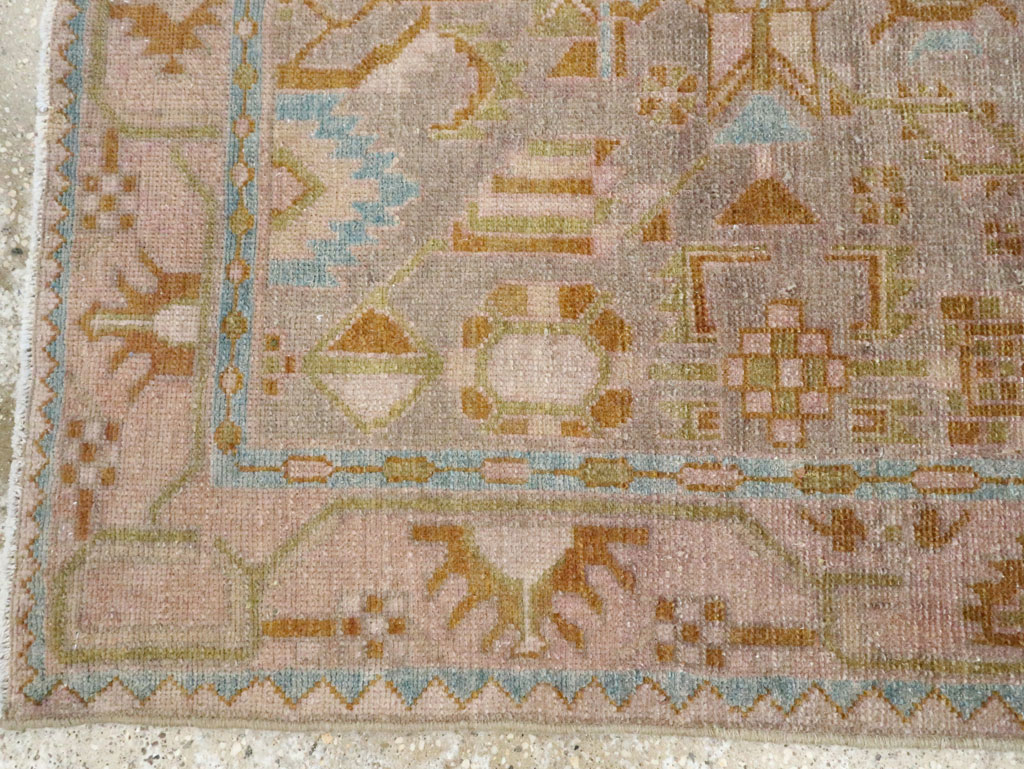 Vintage Persian Malayer Rug, No.28571 - Staging