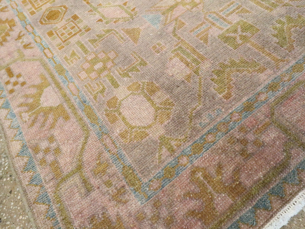 Vintage Persian Malayer Rug, No.28571 - Staging