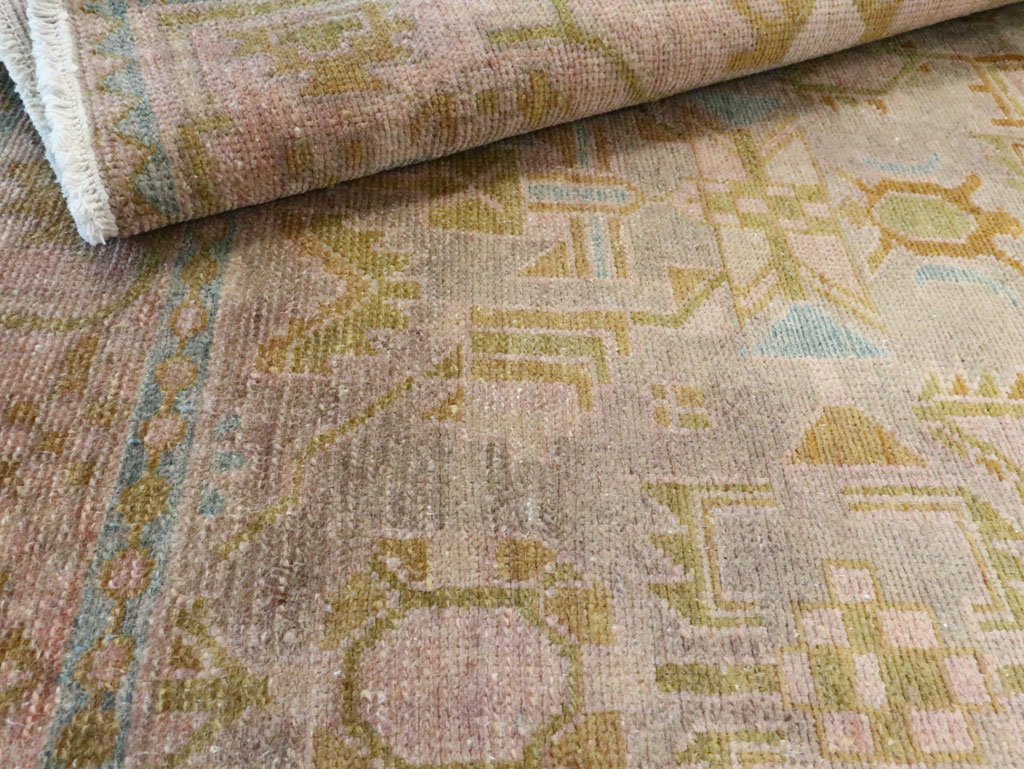 Vintage Persian Malayer Rug, No.28571 - Staging