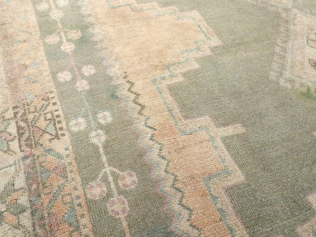 Vintage Persian Afshar Rug, No.28581 - Staging