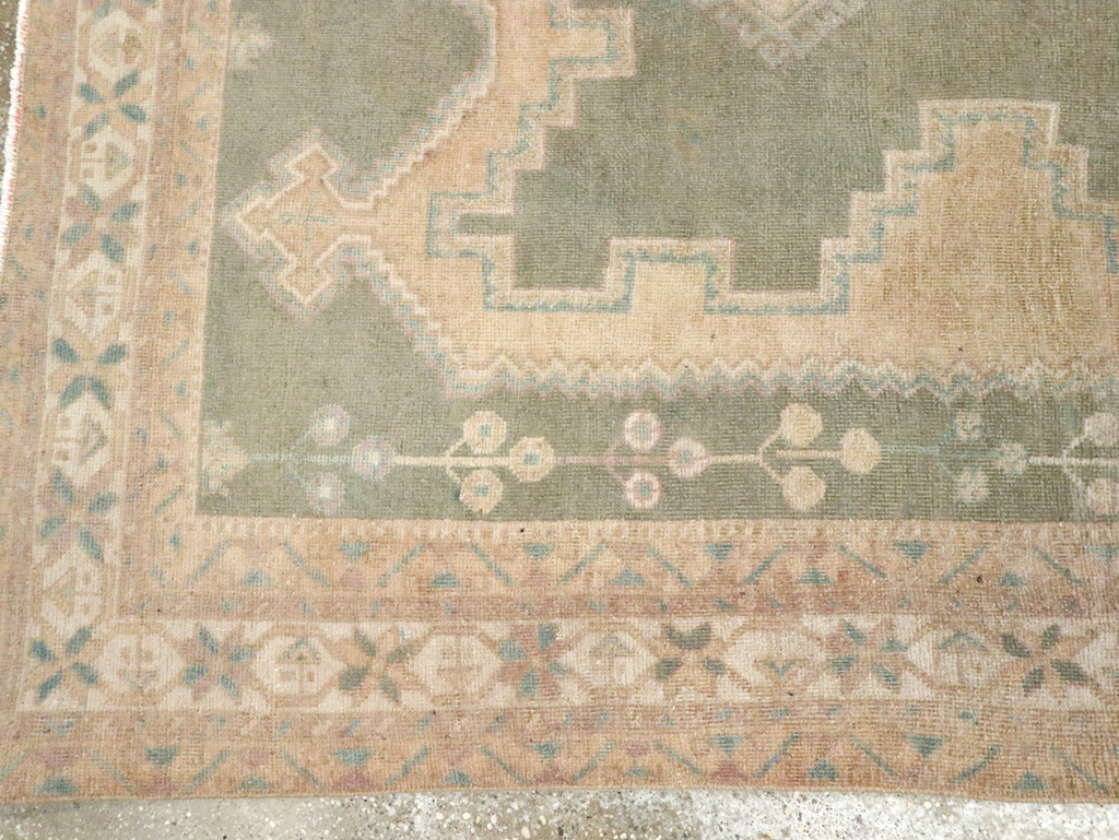 Vintage Persian Afshar Rug, No.28581 - Staging