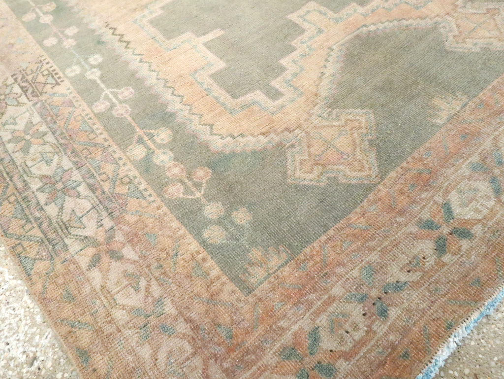 Vintage Persian Afshar Rug, No.28581 - Staging
