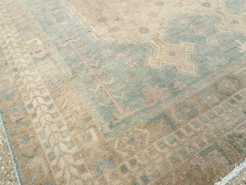 Vintage Persian Afshar Tribal Accent Rug, No.28583 - Staging