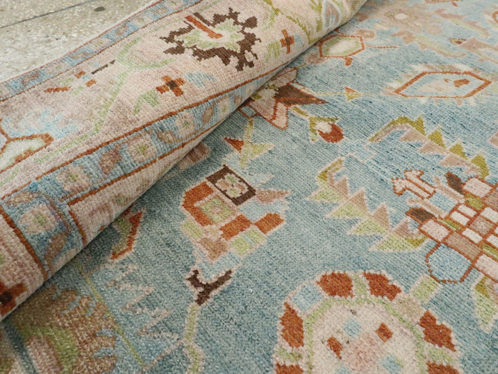 Vintage Persian Malayer Accent Rug (Pair: 1 of 2), No.28590 - Staging