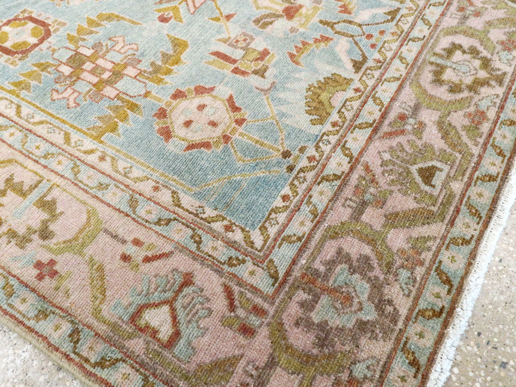 Vintage Persian Malayer Rug, No.28600 - Staging