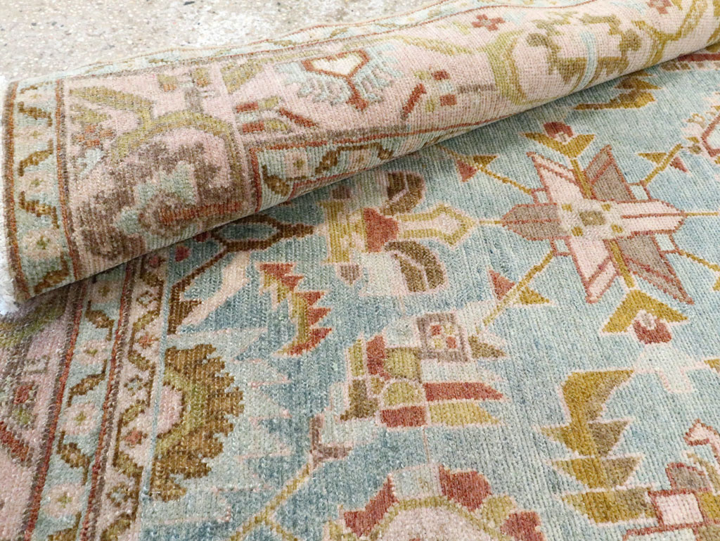 Vintage Persian Malayer Rug, No.28600 - Staging