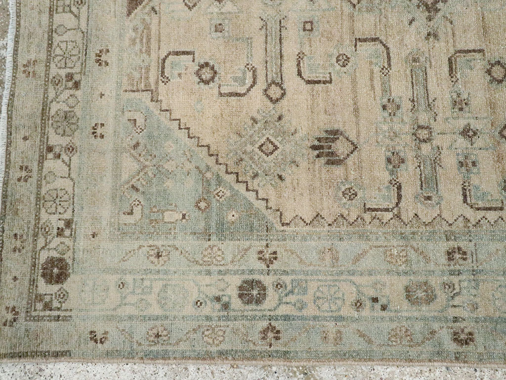 Vintage Persian Malayer Rug, No.28601 - Staging
