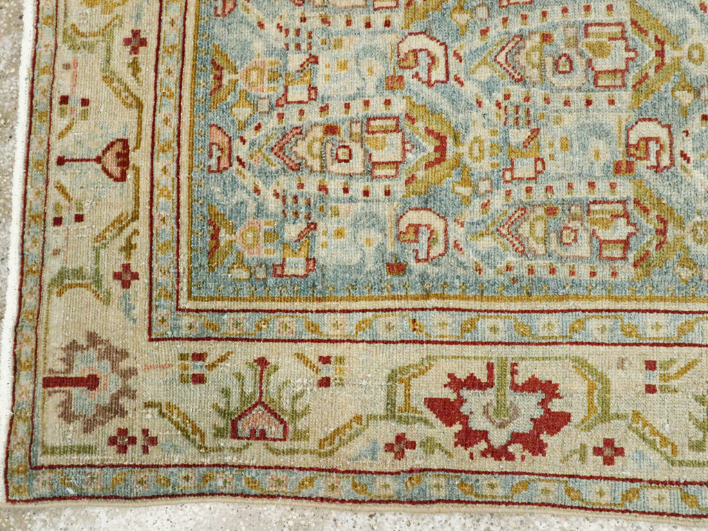 Vintage Persian Malayer Rug, No.28603 - Staging
