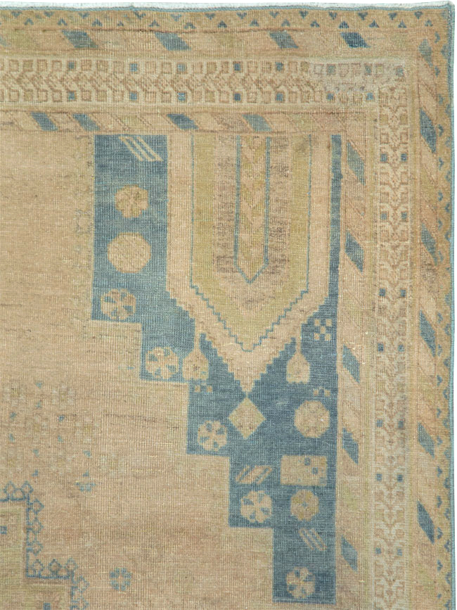 Vintage Persian Afshar Rug, No.28605 - Staging