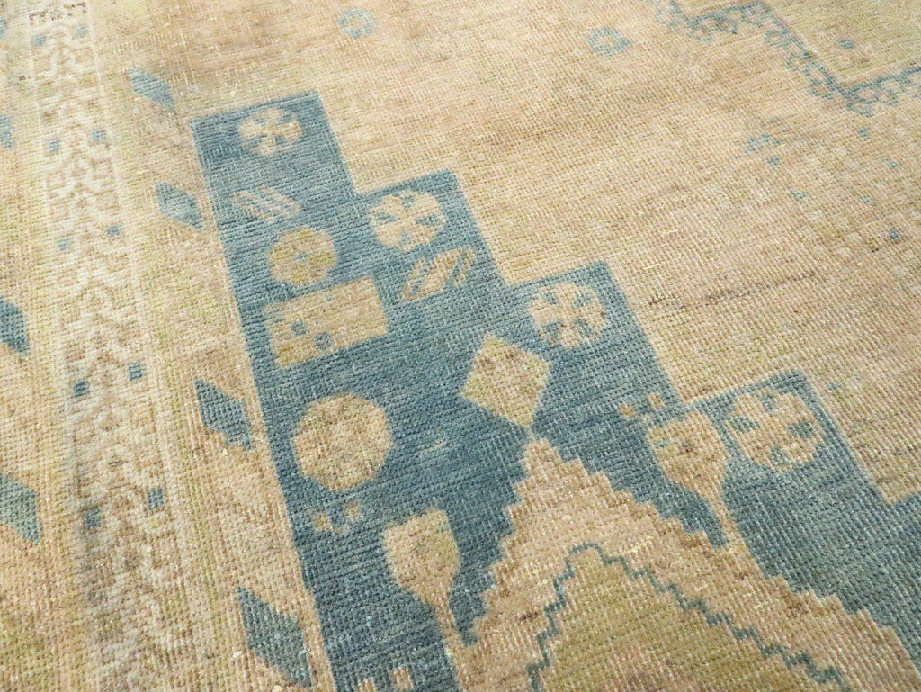 Vintage Persian Afshar Rug, No.28605 - Staging