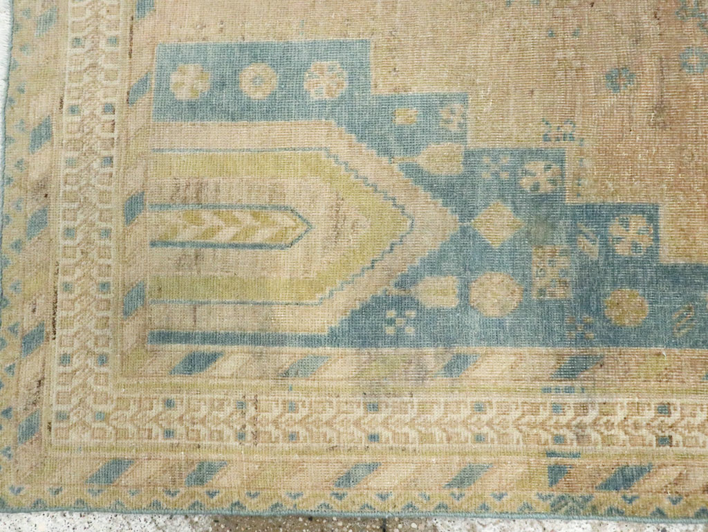 Vintage Persian Afshar Rug, No.28605 - Staging
