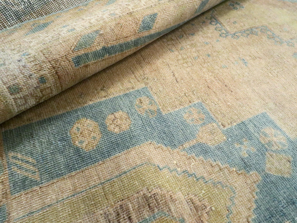 Vintage Persian Afshar Rug, No.28605 - Staging