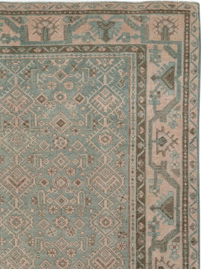 Vintage Persian Malayer Rug, No.28610 - Staging