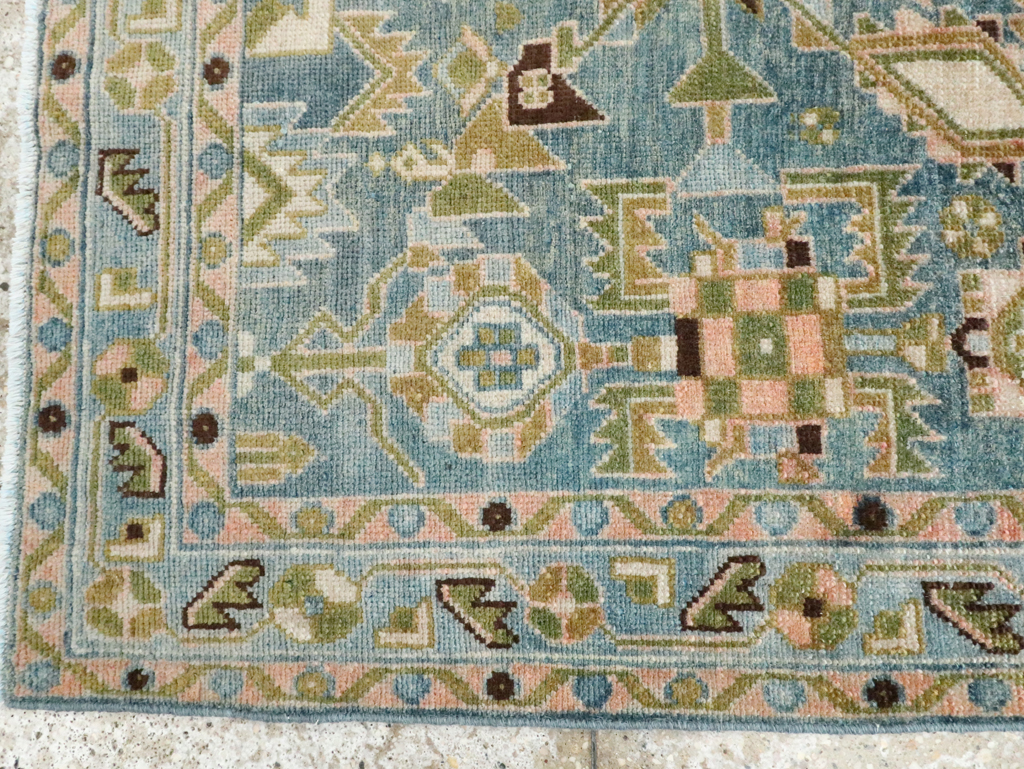 Vintage Persian Malayer Rug, No.28612 - Staging