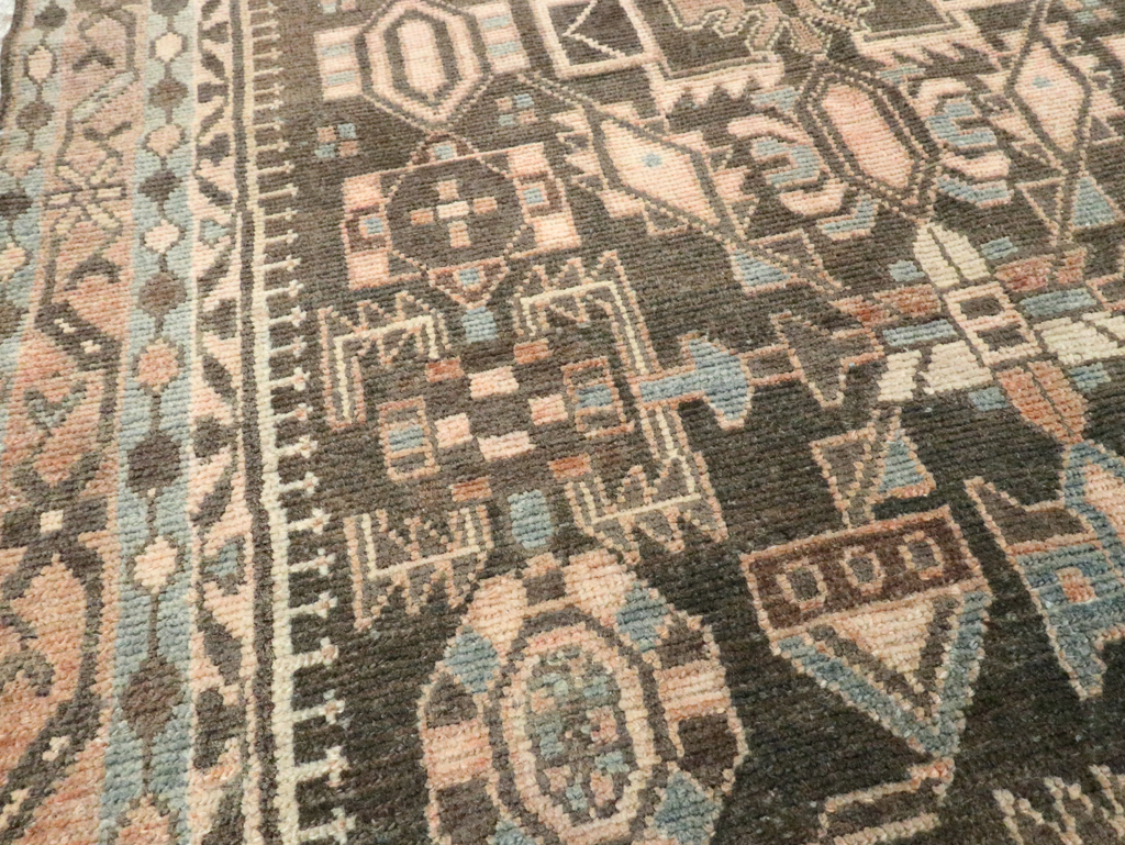 Vintage Persian Malayer Rug, No.28619 - Staging