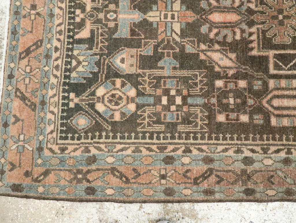 Vintage Persian Malayer Rug, No.28619 - Staging