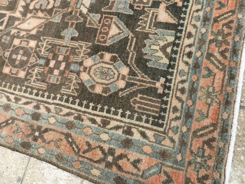 Vintage Persian Malayer Rug, No.28619 - Staging