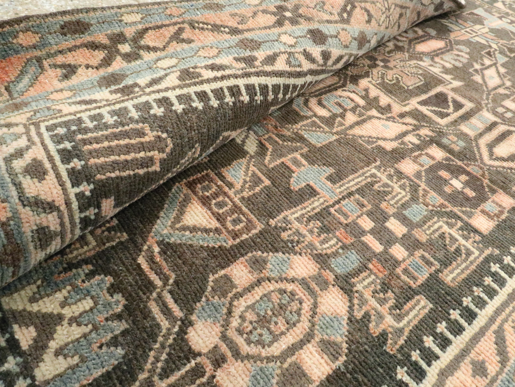 Vintage Persian Malayer Rug, No.28619 - Staging