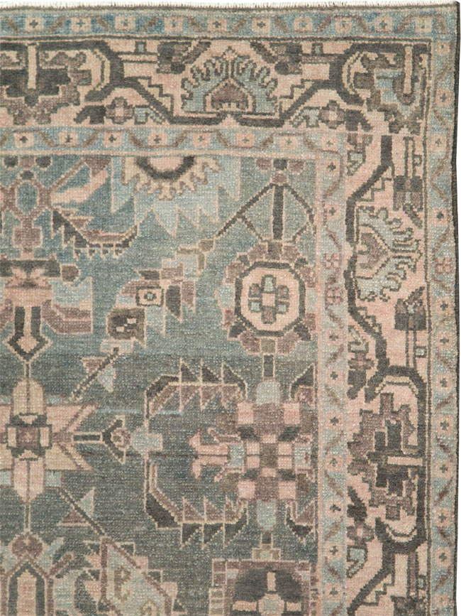 Vintage Persian Malayer Rug, No.28620 - Staging