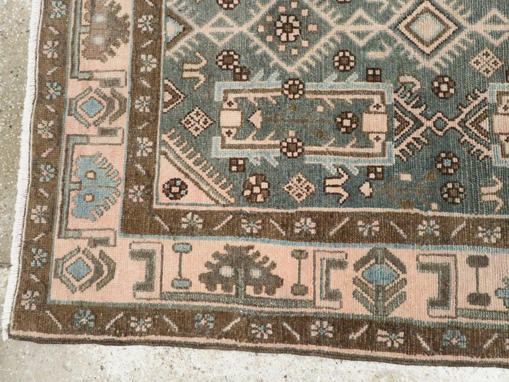 Vintage Persian Malayer Rug, No.28623 - Staging