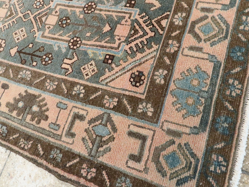 Vintage Persian Malayer Rug, No.28623 - Staging